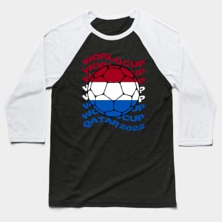 Netherlands Soccer Baseball T-Shirt